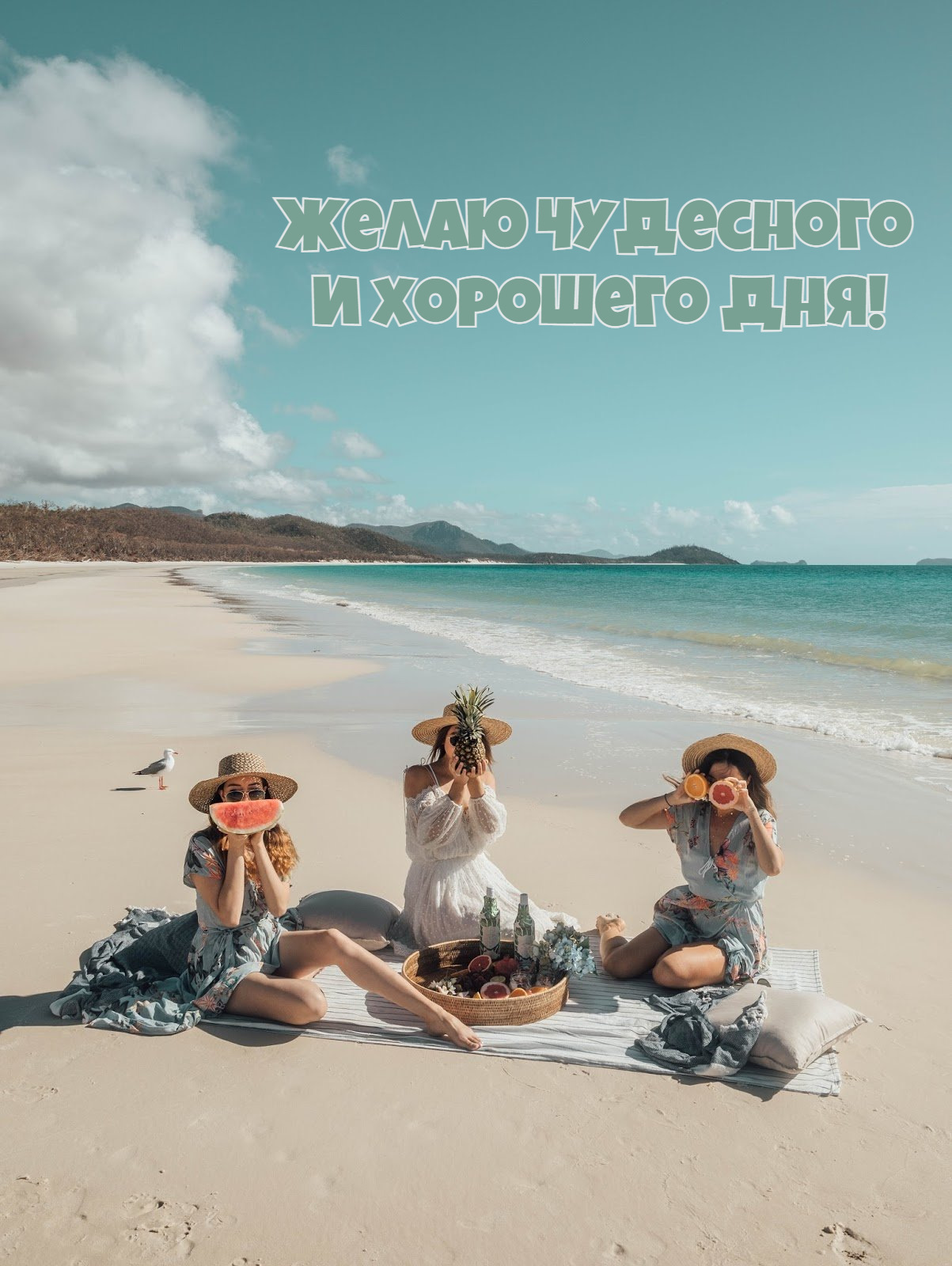 Желаю чудесного и хорошего дня!