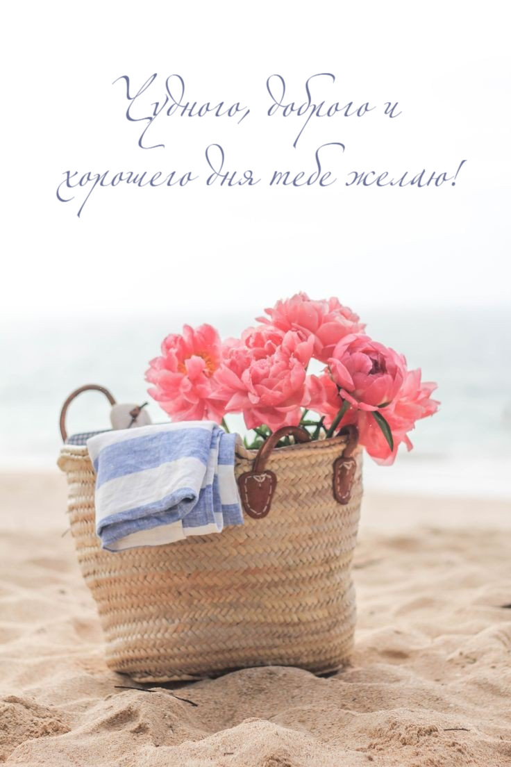 Чудного, доброго и  хорошего дня тебе желаю!