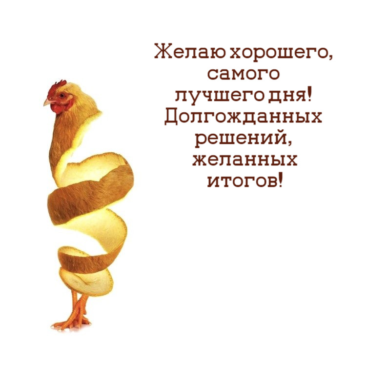 Желаю хорошего,  самого  лучшего дня!  Долгожданных  решений,  желанных  итогов!