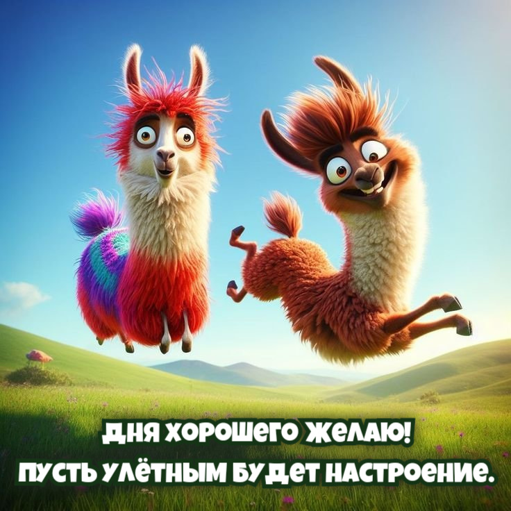 Пусть улётным будет настроение.