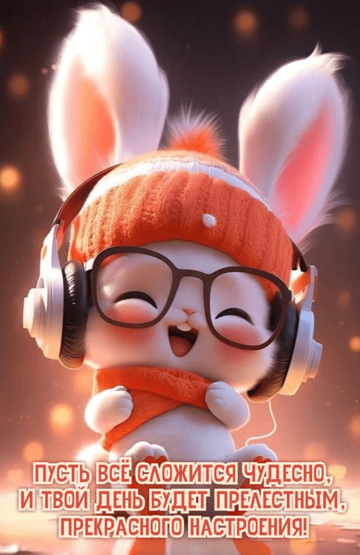 Пусть всё сложится чудесно, И твой день будет прелестным