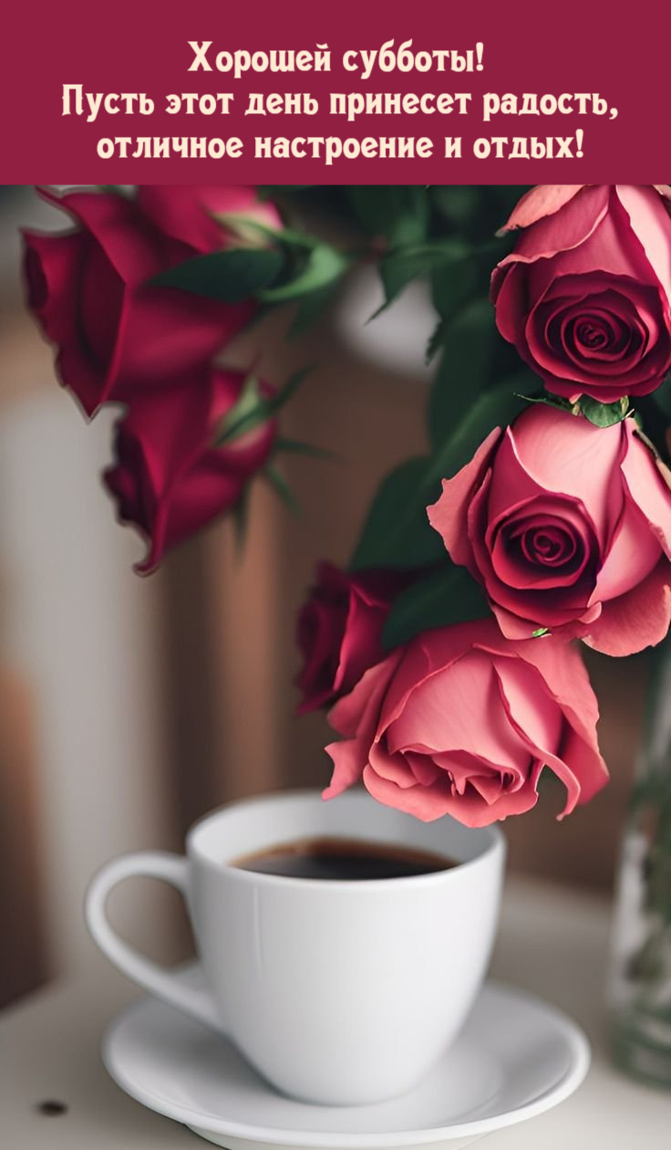 Пусть этот день принесет радость,  отличное настроение и отдых!