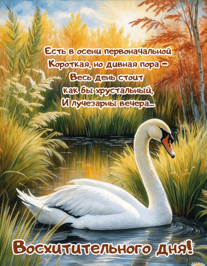 Есть в осени первоначальной
