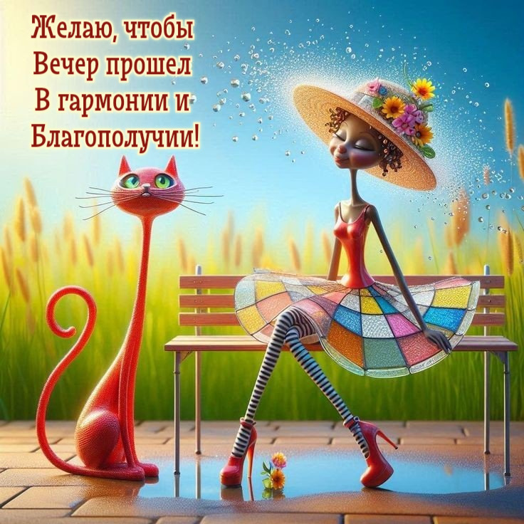 Желаю, чтобы Вечер прошел В гармонии и Благополучии!