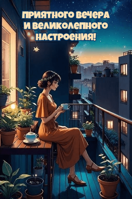 Приятного вечера и великолепного настроения!