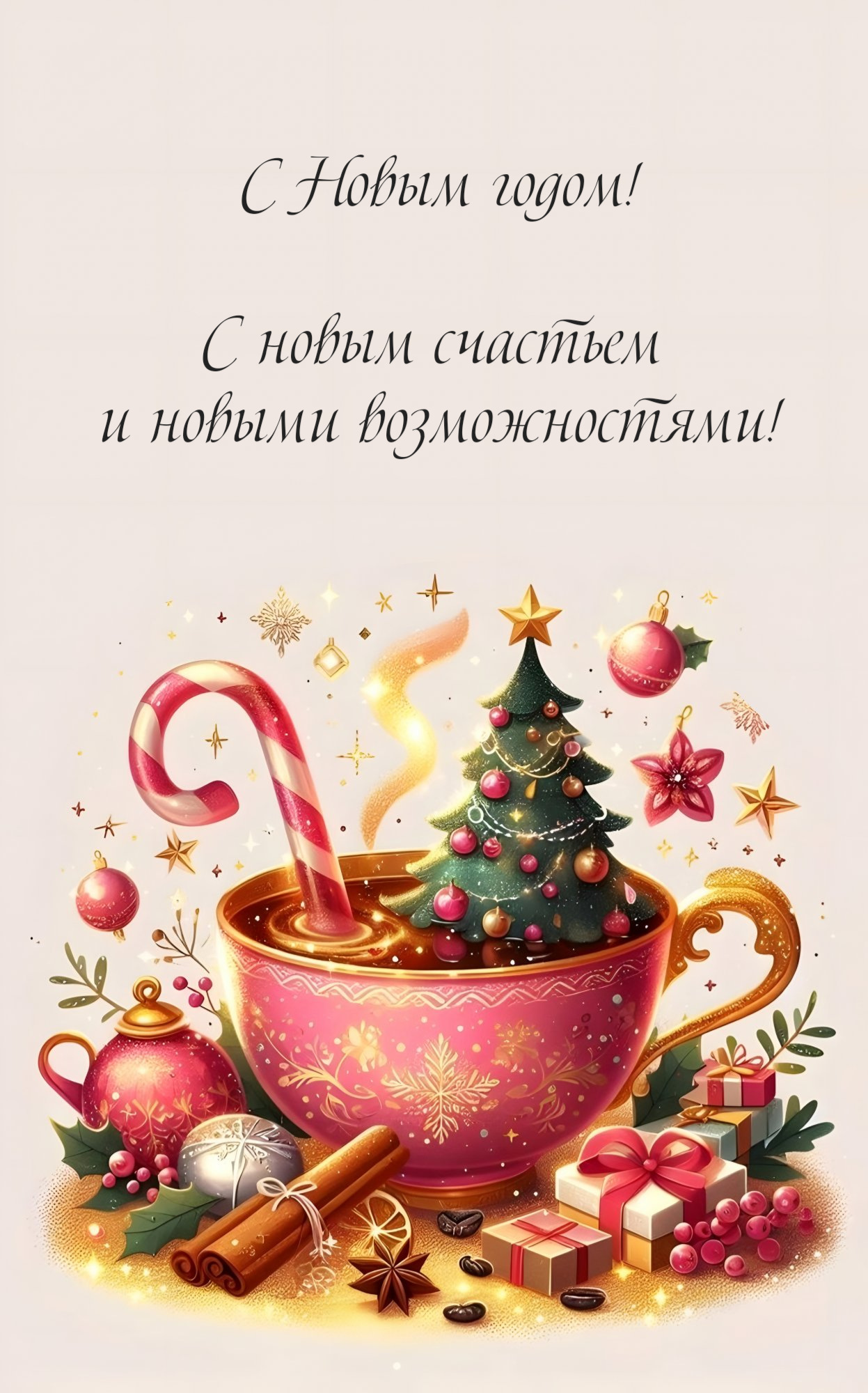 С новым счастьем и новыми возможностями!