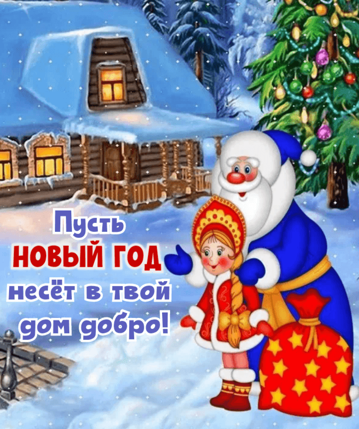 Пусть НОВЫЙ ГОД несёт в твой дом добро!