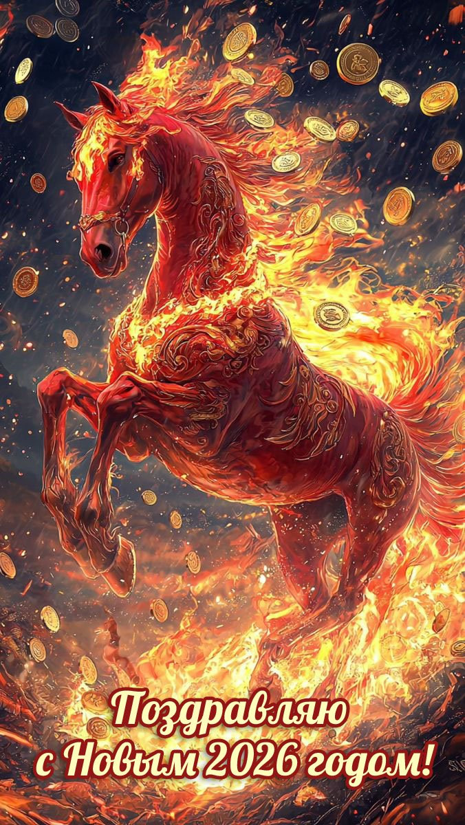 Поздравляю с Новым 2026 годом!