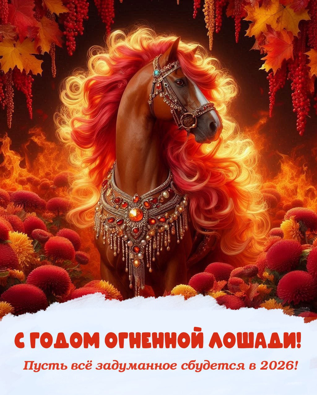 Пусть всё задуманное сбудется в 2026!