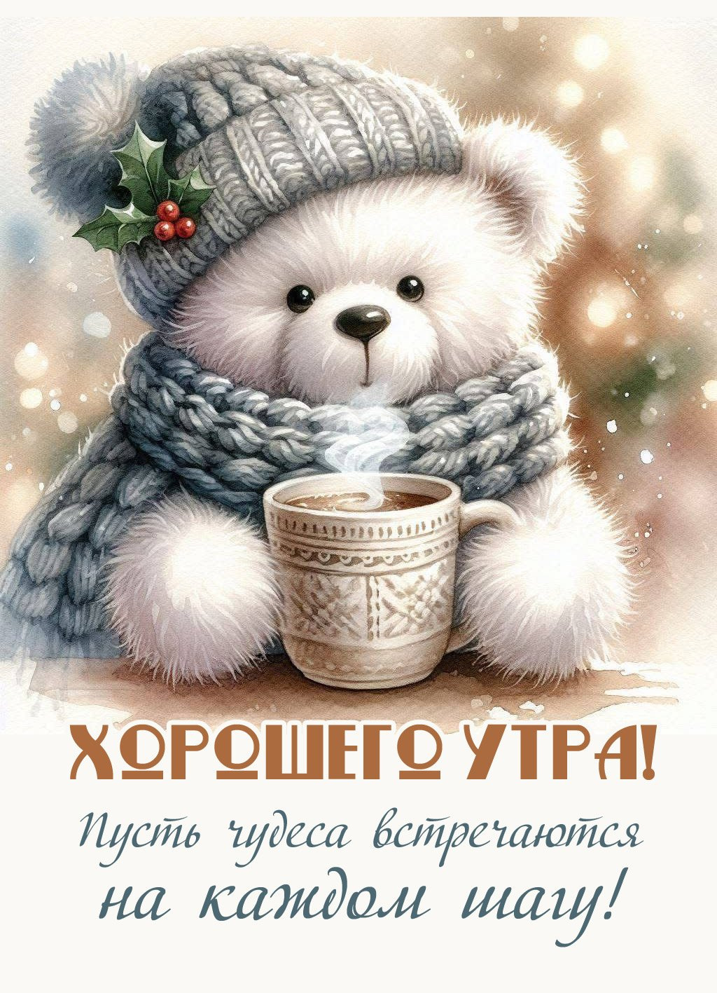 Пусть чудеса встречаются на каждом шагу!