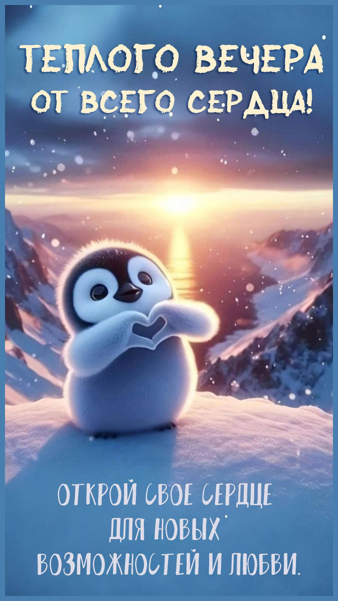 Открой свое сердце для любви
